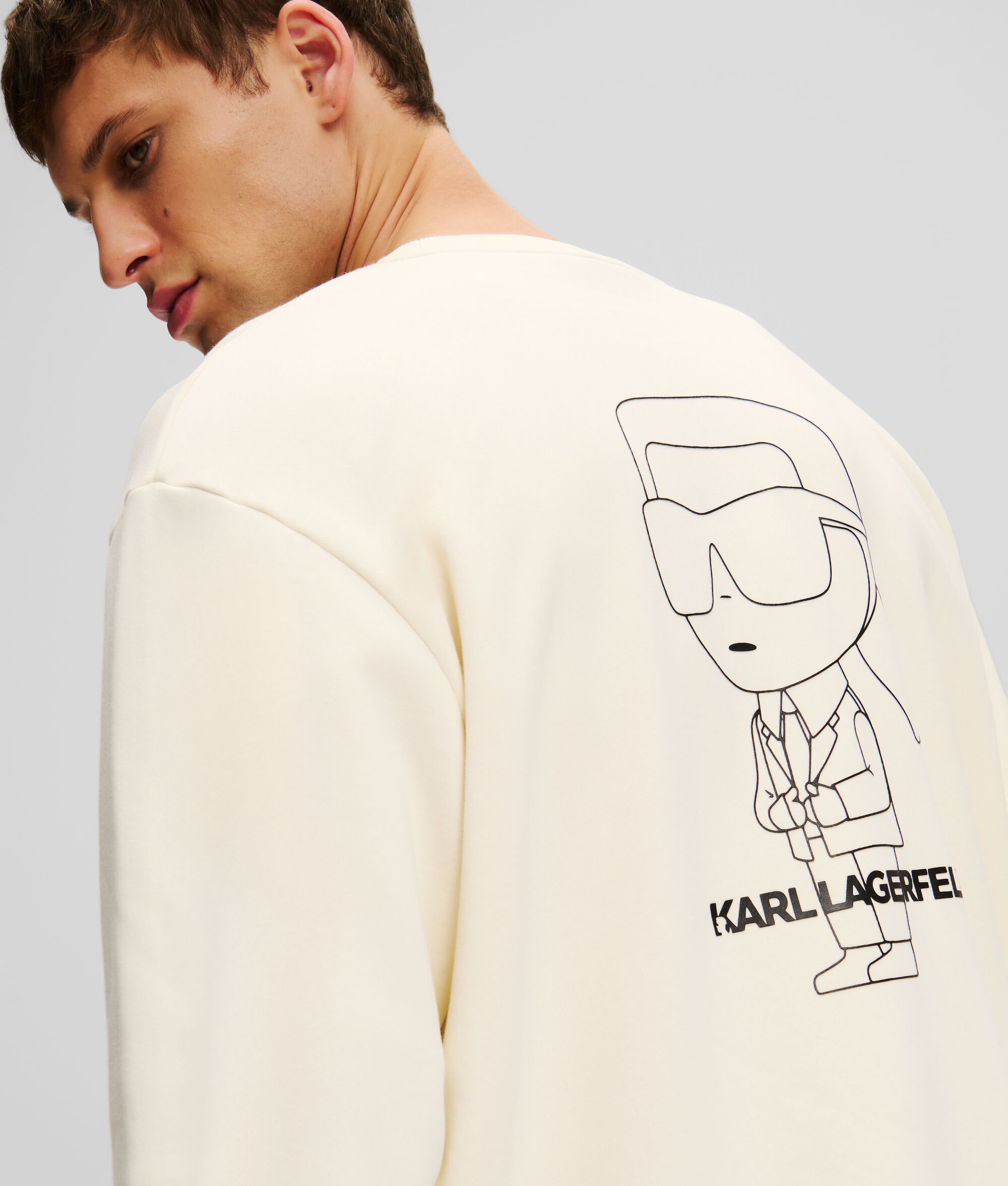 (image for) Fun K/IKONIK KARL OUTLINE SWEATSHIRT